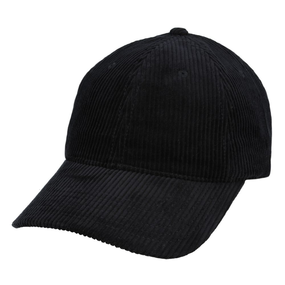Stylish Corduroy  Cap - Soft Cotton Baseball Hat - Adjustable Fit  Curved Birm