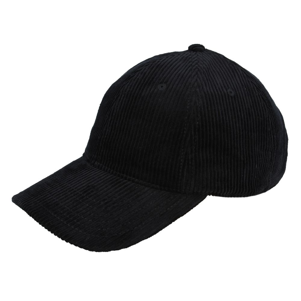 Stylish Corduroy  Cap - Soft Cotton Baseball Hat - Adjustable Fit  Curved Birm