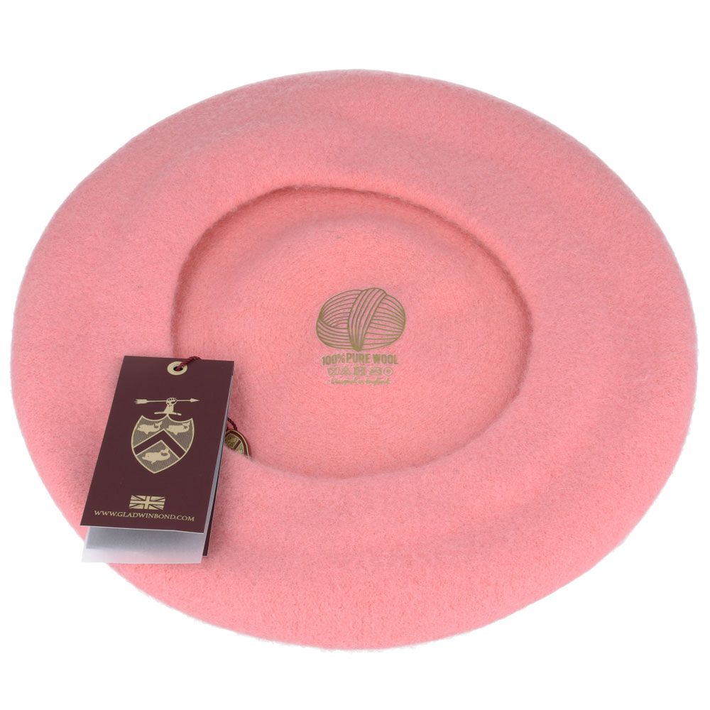 Gladwin Bond Wool Beret for Women & Men 100% Wool French Basque Style Hat 56-61c