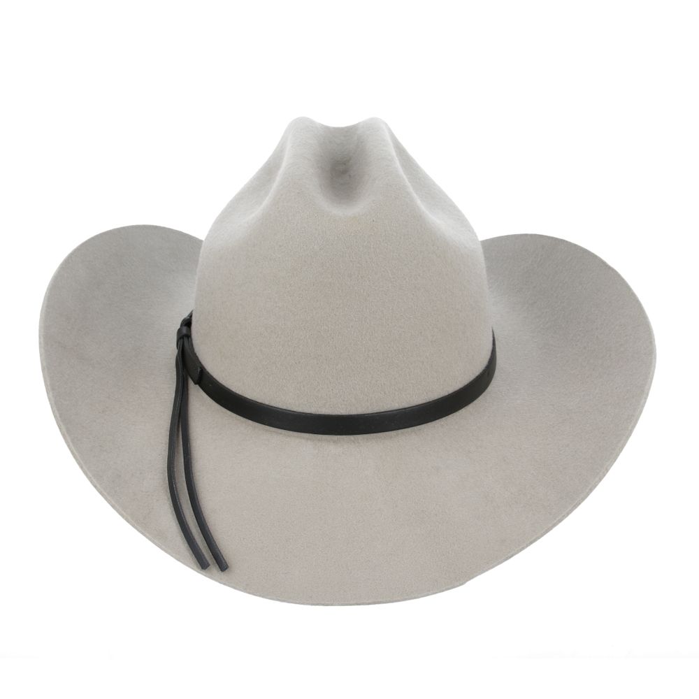 Classic Western Wool Cowboy Hat - American Cattleman Style, Vintage Look Hat