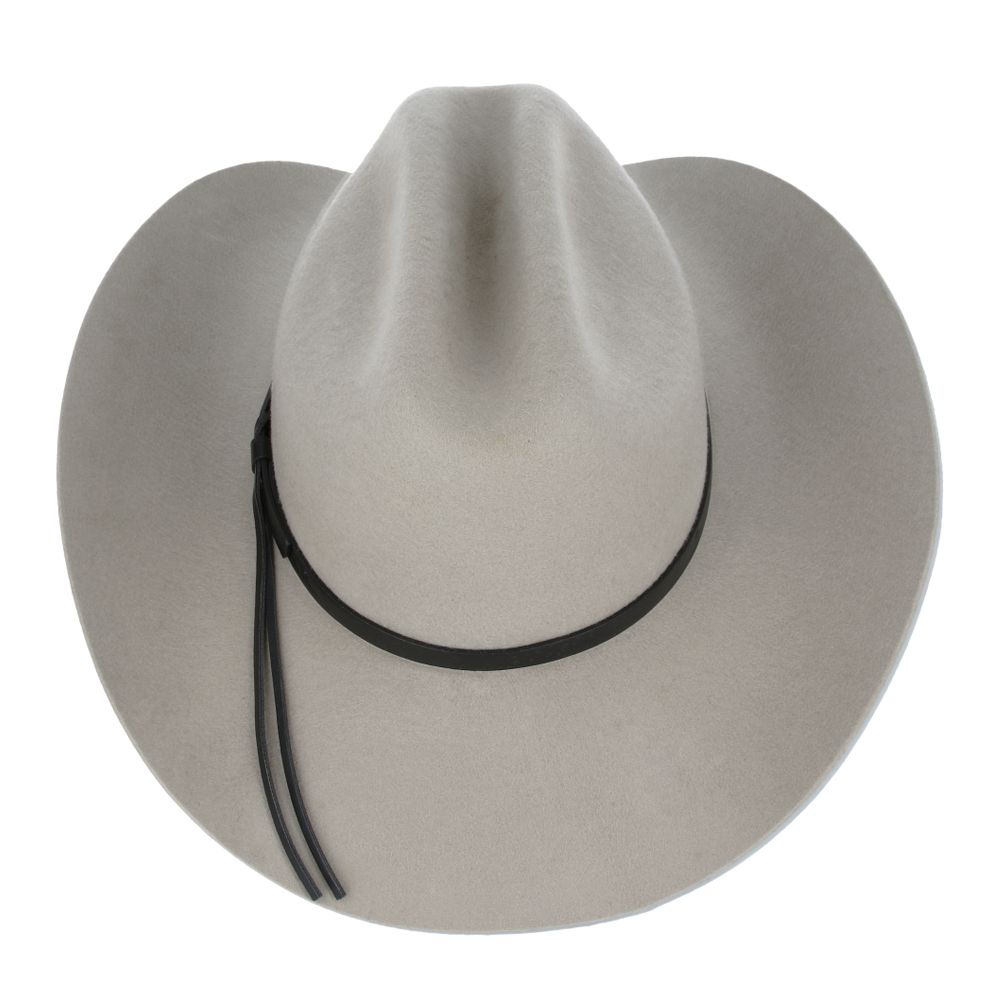 Classic Western Wool Cowboy Hat - American Cattleman Style, Vintage Look Hat