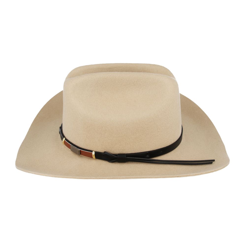 Classic Western Wool Cowboy Hat - American Cattleman Style, Vintage Look Hat