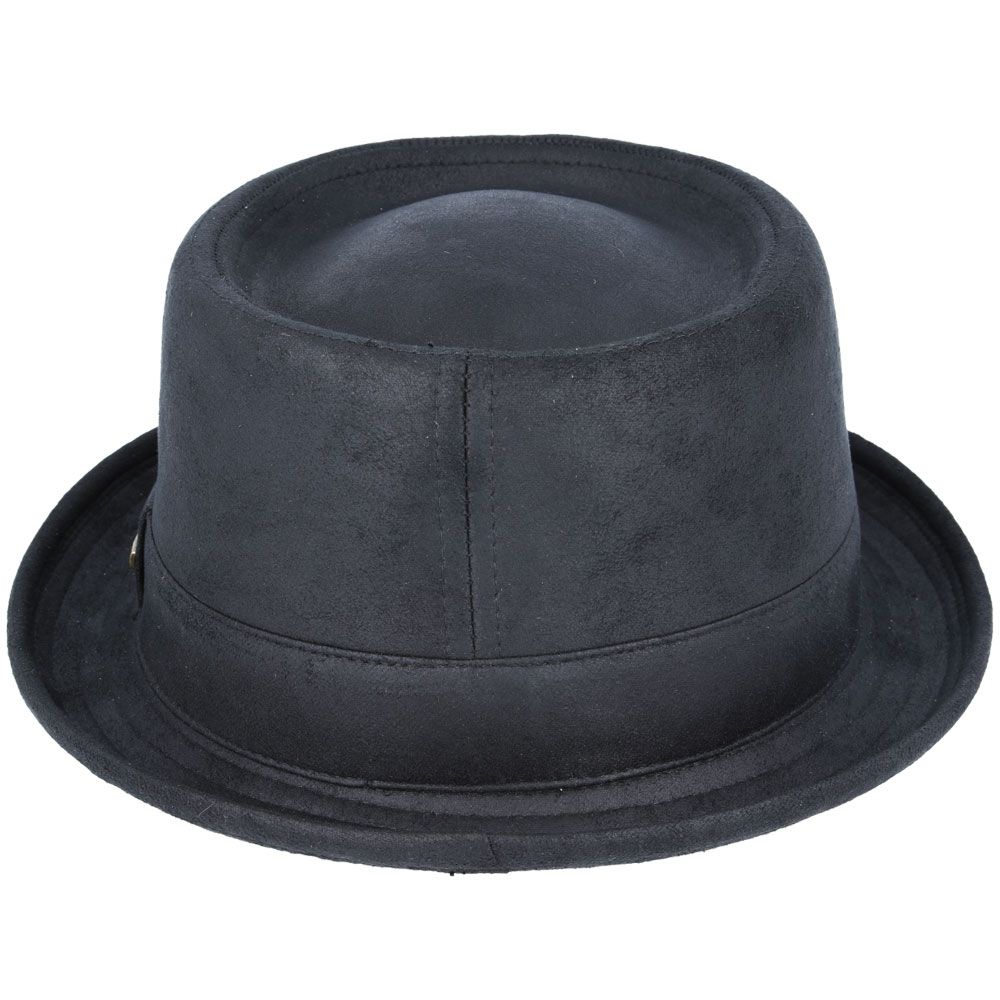 Classic Retro Pork Pie Hat by Gladwin Bond Water Resistant Timeless Style Fedora