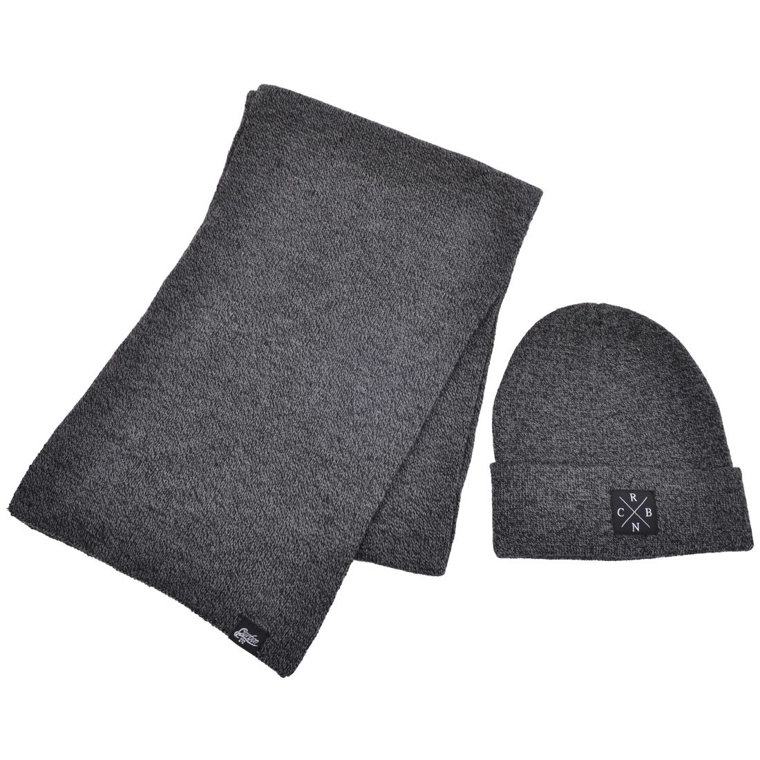 Winter Soft Beanie & Scarf - Men and Women Warm Scarf & Beanie Grey, Wine, Blue