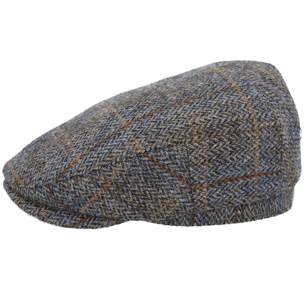 Gladwin Bond Harris Tweed Wool Flat Caps